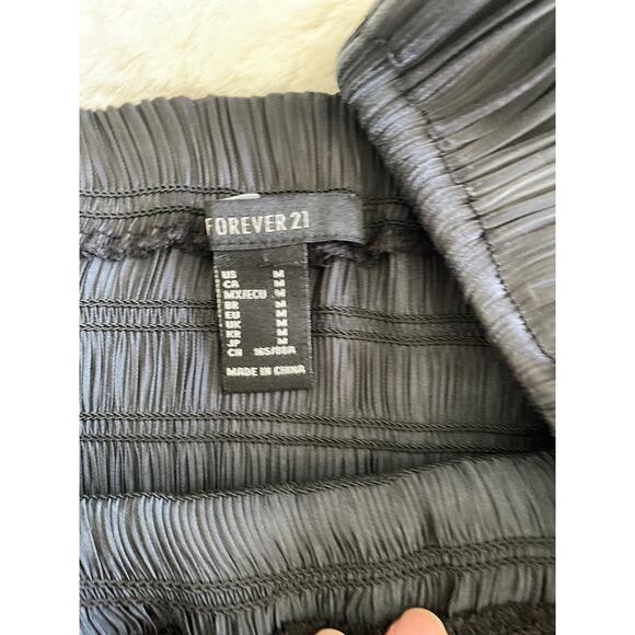 Witchy‎ Whimsigoth Gauze Stretch Little Black Dress Satiny Bell Sleeves Sz M - Picture 7 of 9